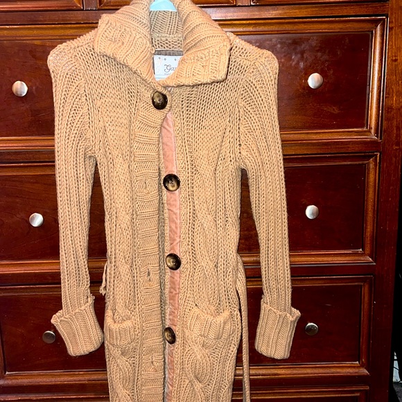 Gap belted sweater jacket - Picture 1 of 4